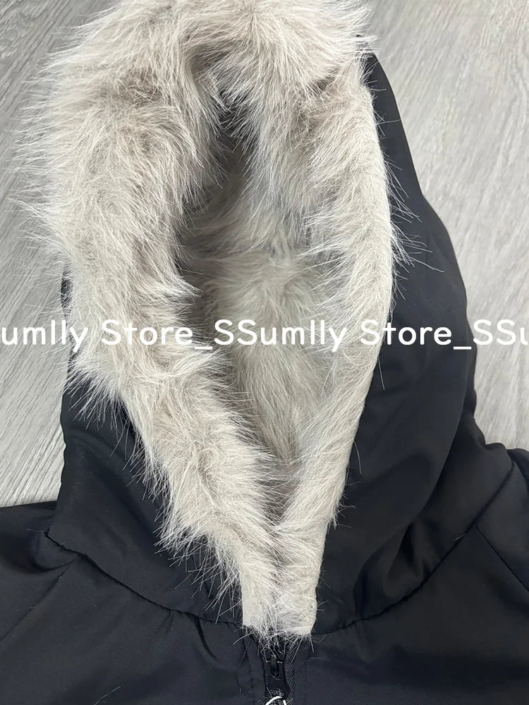 MOVEWEAR Liner Fur Loose Coat For Women