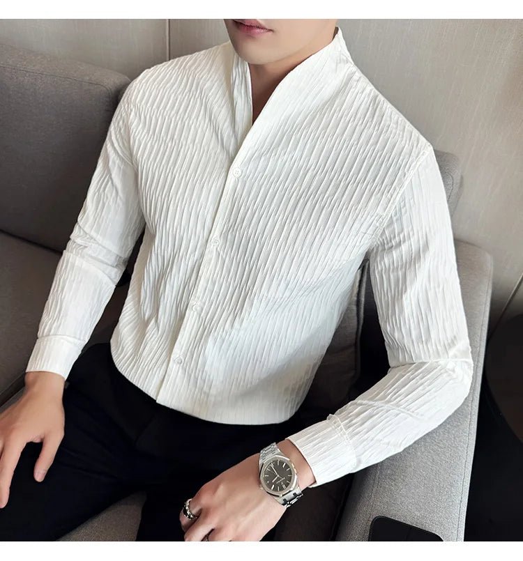 MOVEWEAR Long Sleeve British - Style Shirt - MOVEWEAR
