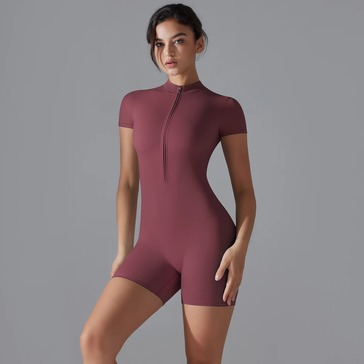 MOVEWEAR Women’s Seamless Quick-Dry Fitness Bodysuit