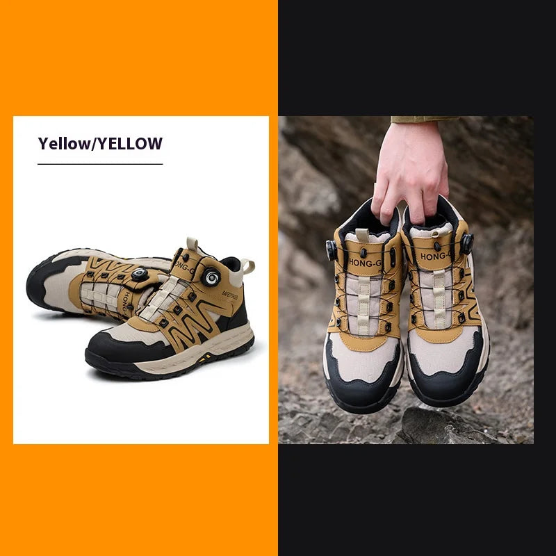 MOVEWEAR Men’s Steel Toe Indestructible Work Boots