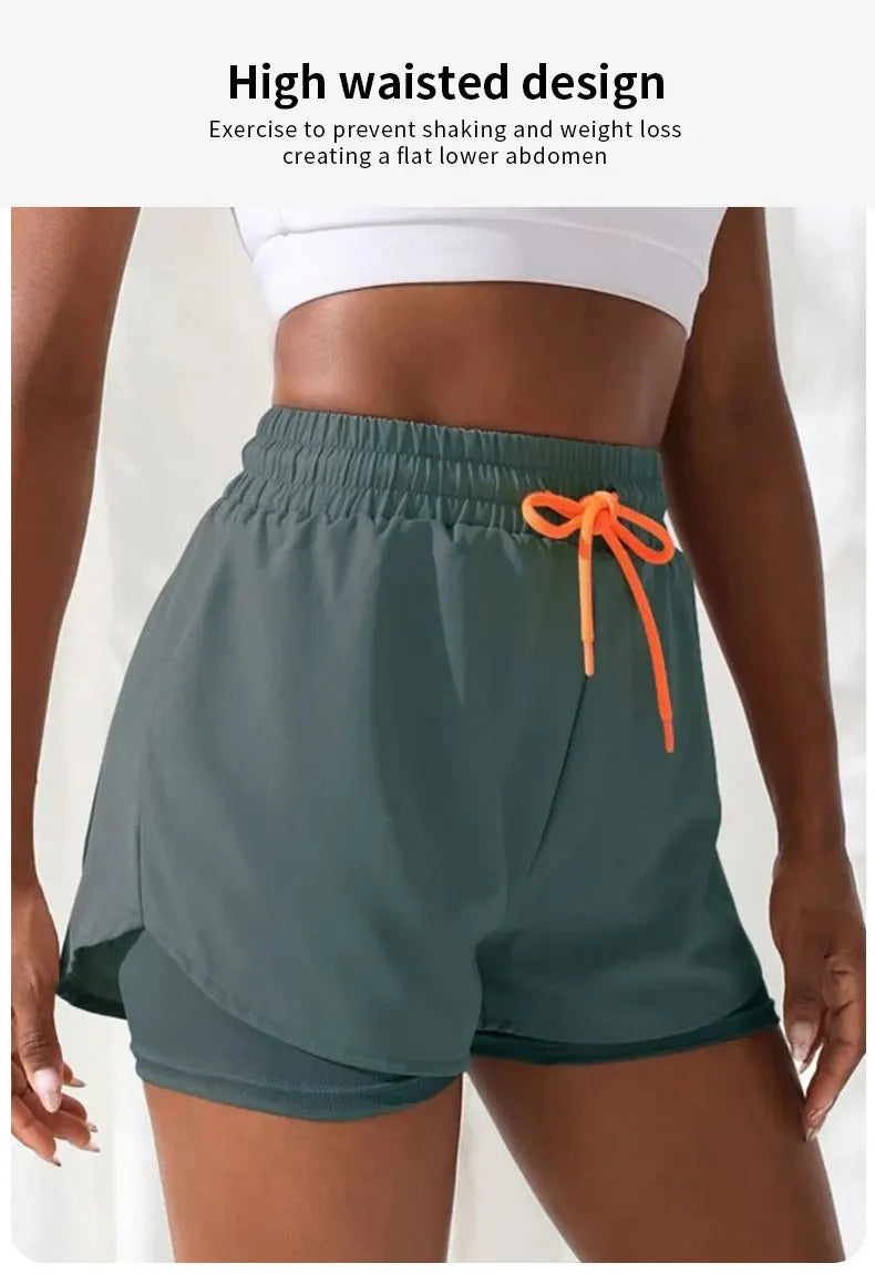 MOVEWEAR High Rise Yoga Running Shorts for Women