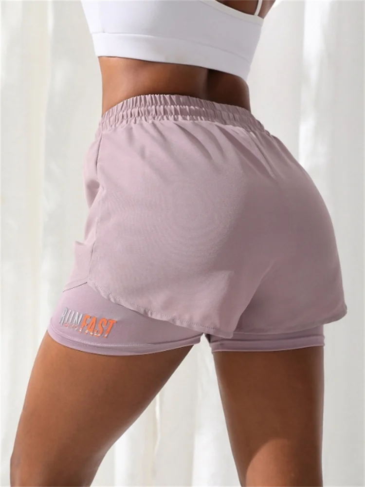 MOVEWEAR High Rise Yoga Running Shorts for Women