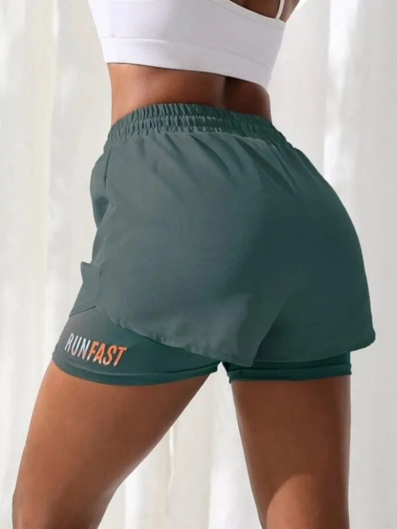 MOVEWEAR High Rise Yoga Running Shorts for Women