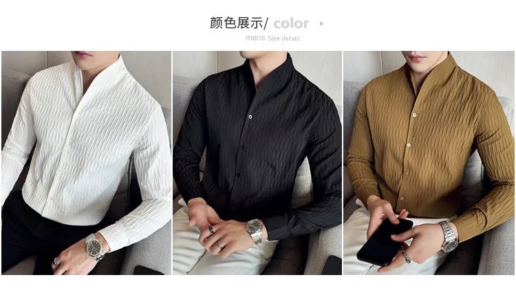 MOVEWEAR Long Sleeve British - Style Shirt - MOVEWEAR