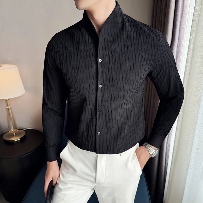 MOVEWEAR Long Sleeve British - Style Shirt - MOVEWEAR