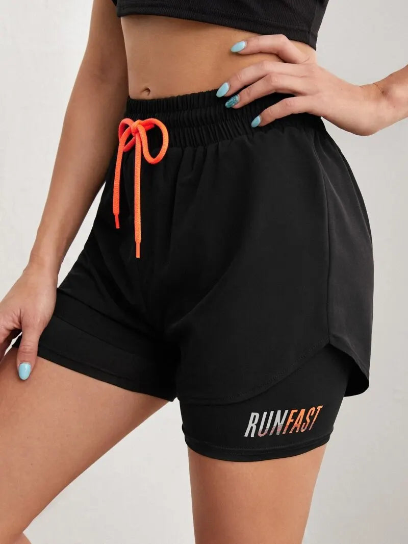 MOVEWEAR High Rise Yoga Running Shorts for Women