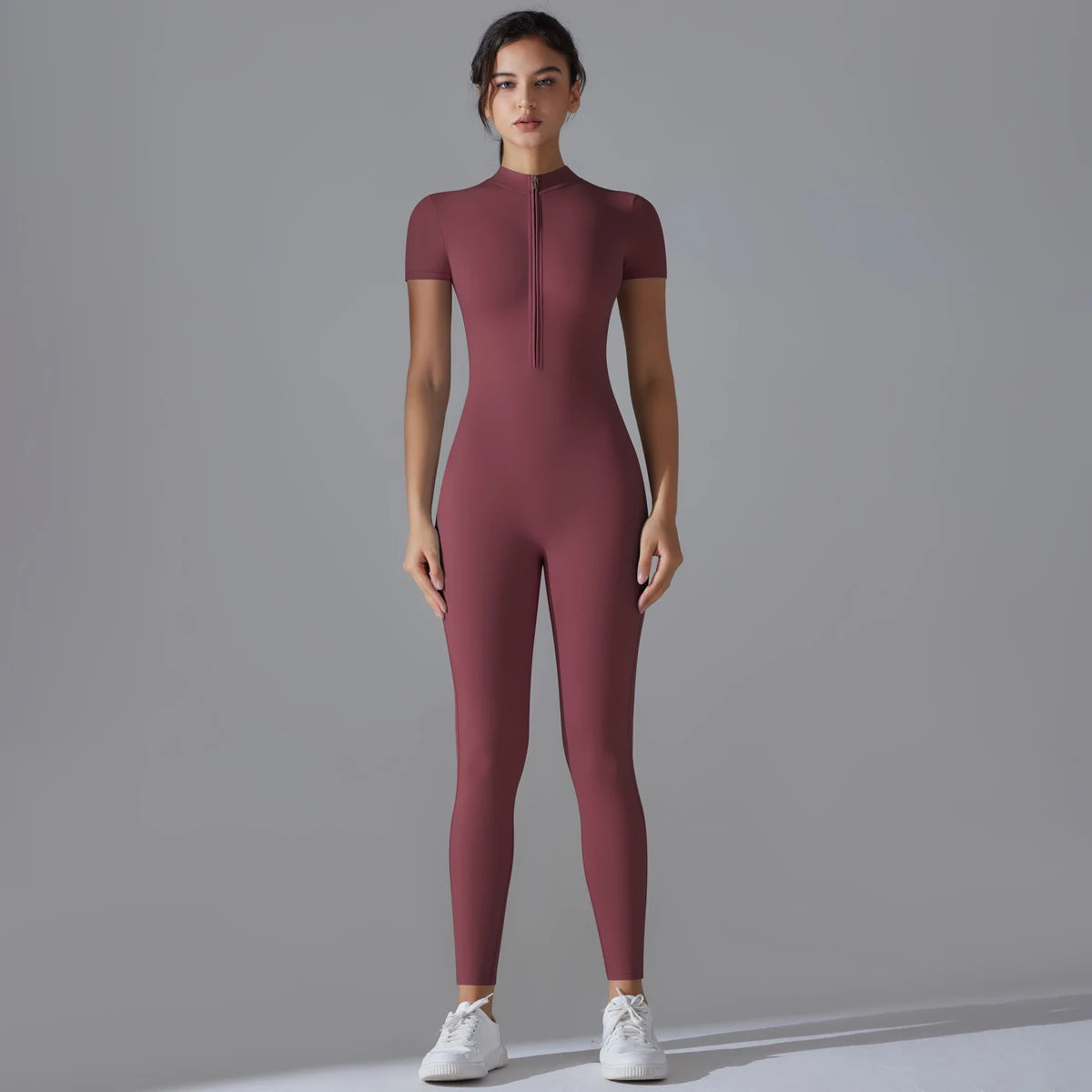 MOVEWEAR Women’s Seamless Quick-Dry Fitness Bodysuit