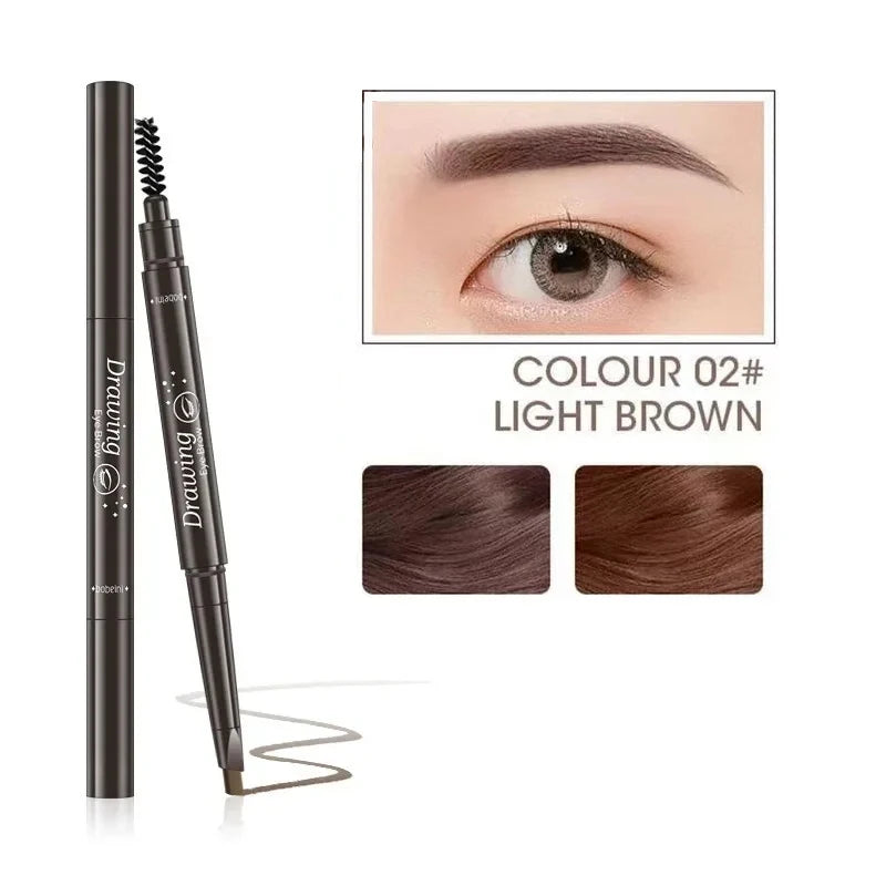 MOVEWEAR 2-in-1 Waterproof Eyebrow Pencil with Brush