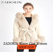 MOVEWEAR Elegant Faux Mink Fur Winter Coat