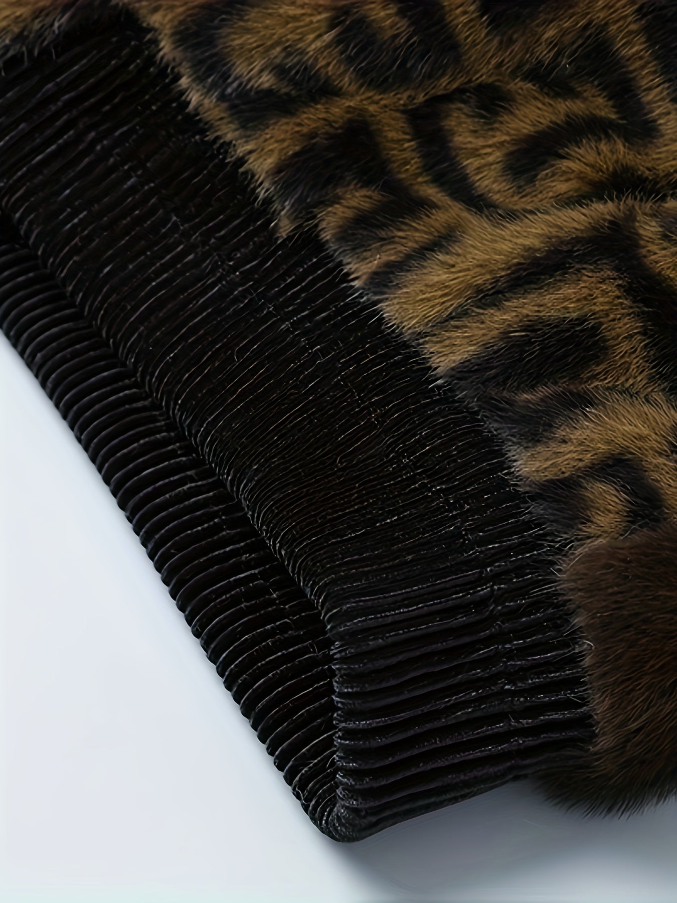 MOVEWEAR Men’s Brown & Black Color Block Winter Jacket - MOVEWEAR