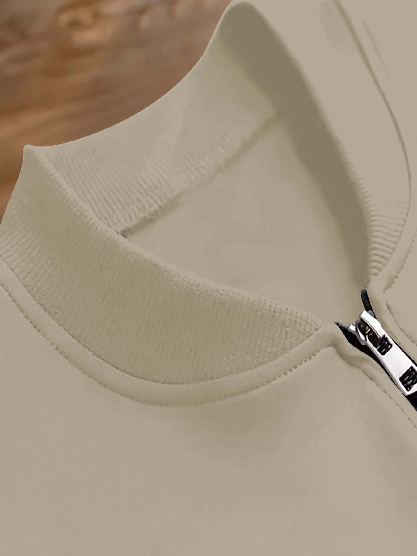 MOVEWEAR Men’s “Klein” Printed Stand - Collar Jacket Two - Piece Set - MOVEWEAR