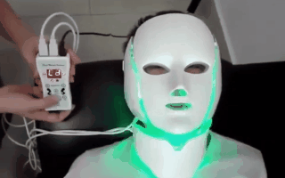MOVEWEAR 7-Color LED Facial &amp; Neck Rejuvenation Mask