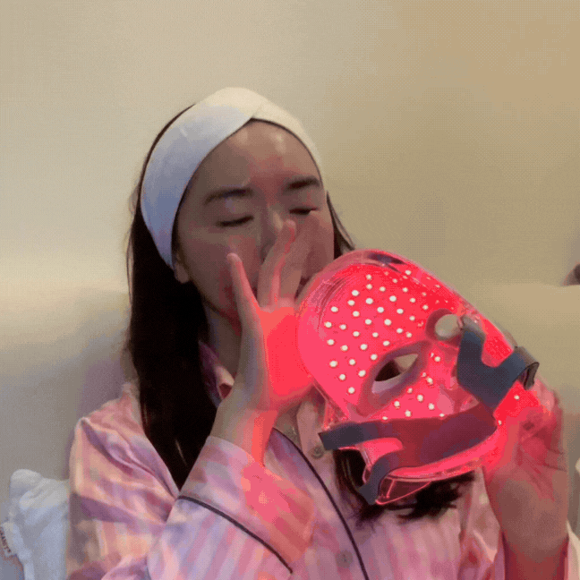 MOVEWEAR 7-Color LED Facial &amp; Neck Rejuvenation Mask